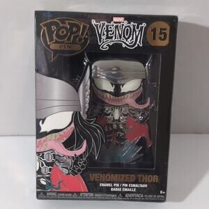 Venomized Thor Enamel Pin #15 Funko Pop Sealed Brand New